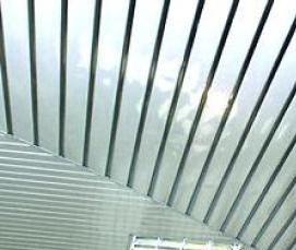 П-образный реечный потолок - тип 4