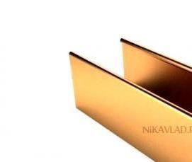 П образный крепежный профиль - вариант 1