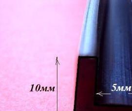 П образный профиль 200 мм - вариант 4