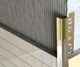 П образный профиль для плитки - тип 1