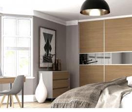 Панель мдф Дуб серебристый - вариант 4