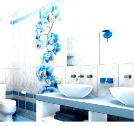 Панель пвх: ирисы - тип 4