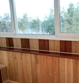 Панель пвх: лиственница - вариант 4