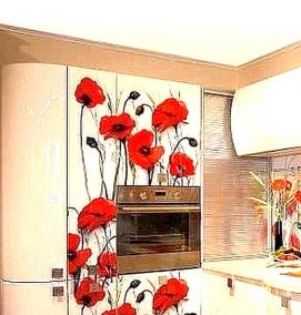 Панель пвх: маки - тип 2