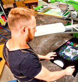 Панель пвх шелкография - тип 4