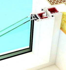 Панели пвх для откосов окон сэндвич - вариант 3