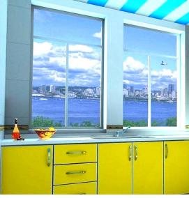 Панели пвх желтые - модель 1