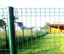 Панели заборные из 3d сварной сетки - вариант 3