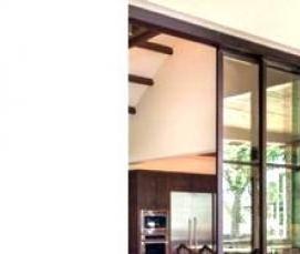 Панорамные алюминиевые окна - вариант 3