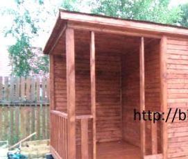 Панорамные бытовки - модель 1