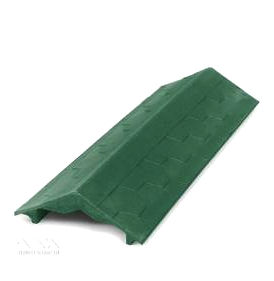 Парапет для забора - зеленый