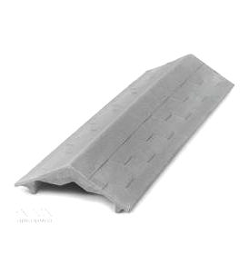 Парапет для забора - серый