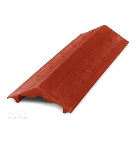 Парапет для забора - красный