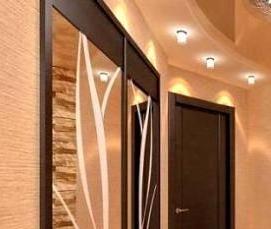 Паркетная доска в прихожей - модель 4