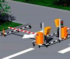 Парковочный шлагбаум - модель 1