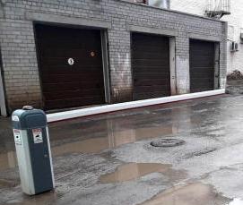 Парковочный шлагбаум - модель 2