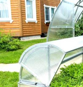 Парник для огорода - вариант 1