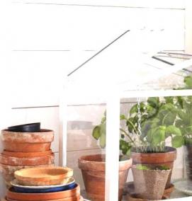 Парник для рассады в квартире - тип 1