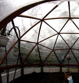 Парник из стрейч пленки - тип 1