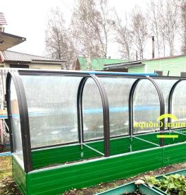 Парник сдвижной - модель 3