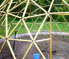 Парник теплица металлическая - вариант 4