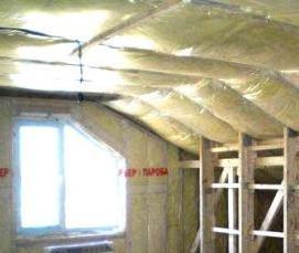 Пароизоляция деревянной стены - тип 4