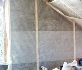 Пароизоляция для стен - вариант 2