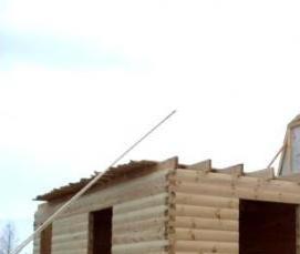 Пароизоляция фронтона - модель 3