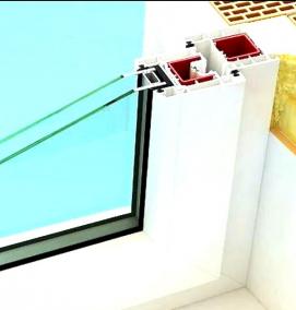 Пароизоляция откосов окон - модель 2