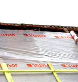 Пароизоляция под металлочерепицу - модель 2