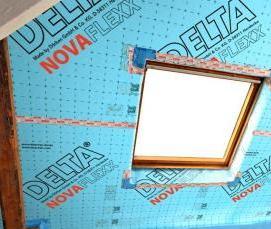 Пароизоляция с переменной паропроницаемостью - вариант 4