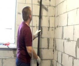 Пароизоляция стен из газобетона - модель 2