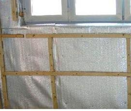 Пароизоляция стен изнутри - тип 4