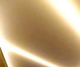 Парящий натяжной потолок без подсветки - вариант 3