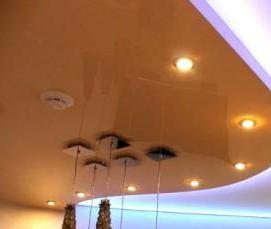 Парящий подвесной потолок - модель 3