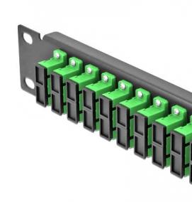 Патч панель 12 портов - тип 1