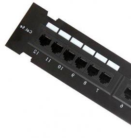 Патч панель 12 портов - тип 4