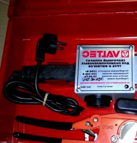 Паяльник для пп труб - модель 3
