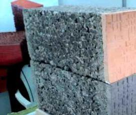 Пазогребневые керамзитобетонные блоки - вариант 4