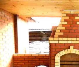 Печи-барбекю для дома - вариант 4