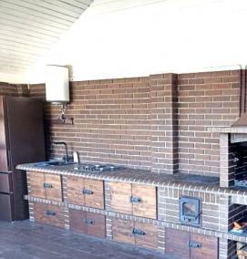 Печи барбекю - вариант 3