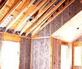 Пенный утеплитель для стен дома - модель 4