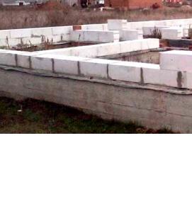 Пеноблоки под сарай - модель 2