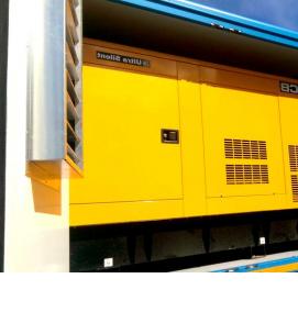 Передвижные дизельные электростанции на шасси - модель 1