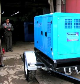 Передвижные дизельные генераторы - вариант 1