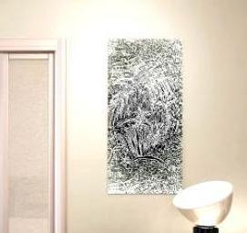 Перегородка книжка межкомнатная - модель 2