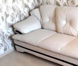 Перетяжка угловой мебели - тип 1