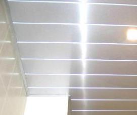 Перфорированный реечный потолок - модель 1