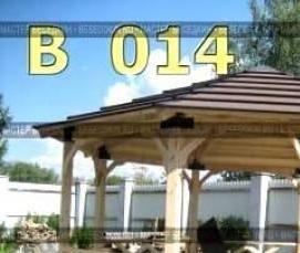 Перила для беседки - тип 2