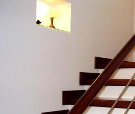 Перила из дуба - модель 4